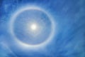 Sun Halo Blue Sky, Solar Phenomenon,ÃÂ Natural Phenomenon